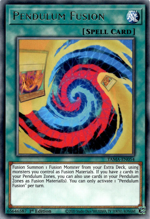 Yugioh Pendulum Fusion TAMA-EN054 Rare 1st Edition NM
