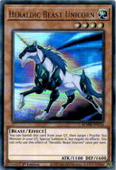 Yugioh Heraldic Beast Unicorn BLMM-EN116 Ultra Rare 1st Edition NM