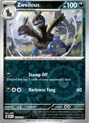 Pokemon Zweilous 118/191 Surging Sparks Reverse Holo NM