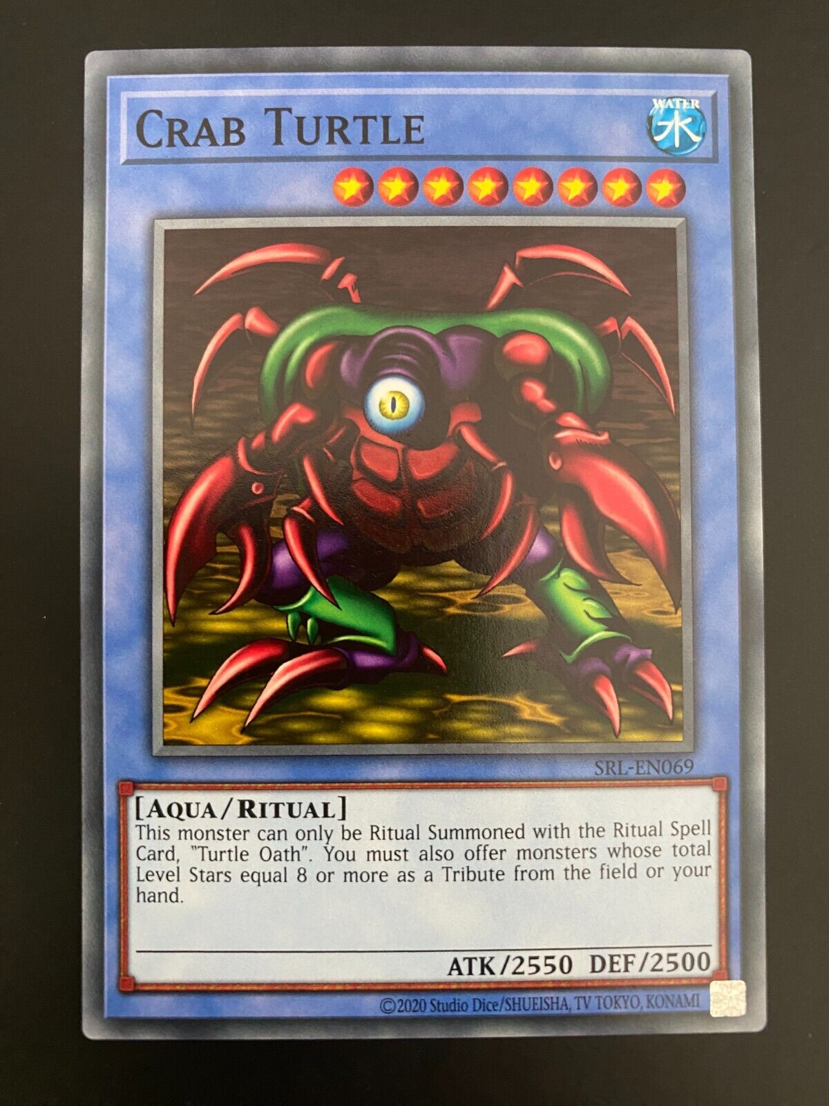 Yugioh Crab Turtle SRL-EN069 Common Unlimited Edition NM/MINT