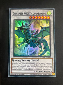 Yugioh Dragunity Knight - Gormfaobhar BLVO-EN045 Super Rare 1st Edition VLP/NM