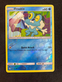 Pokemon Froakie 51/214 Unbroken Bonds Reverse Holo NM