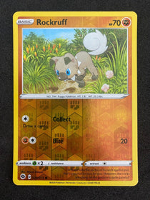 Pokemon Rockruff 029/073 Champion's Path Reverse Holo NM-MINT