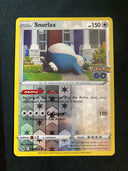 Pokemon Snorlax 055/078 Pokemon Go Reverse Holo LP/VLP