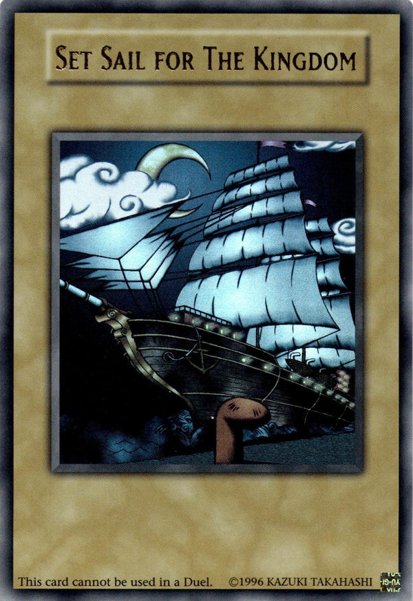 Yugioh set sail for the kingdom Ultra Rare 1st Edition NM