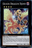 Yugioh Queen Dragun Djinn GAOV-EN049 Super Rare 1st Edition LP