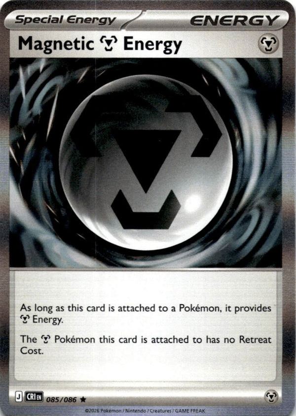 Pokemon Magnetic M Energy 085/086 Chaos Rising Holo NM