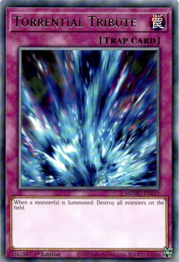 Yugioh Torrential Tribute MZMU-EN119 Rare 1st Edition NM