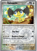 Pokemon Helioptile 154/191 Surging Sparks Reverse Holo NM