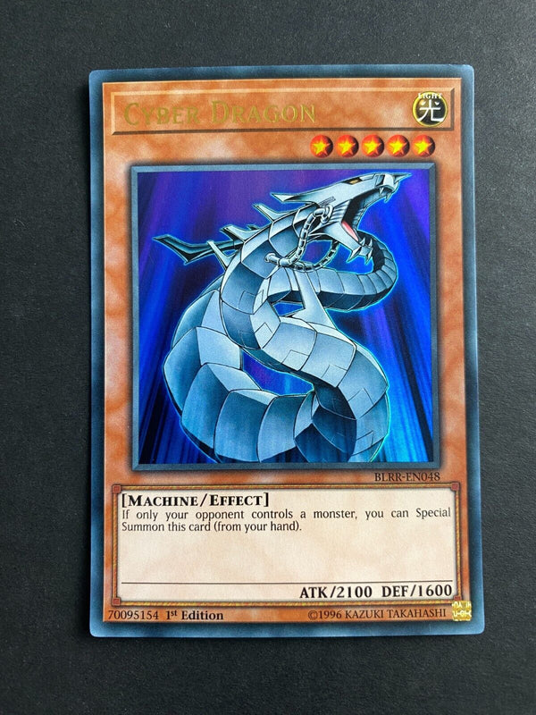 Yugioh Cyber Dragon BLRR-EN048 Ultra Rare 1st Edition LP