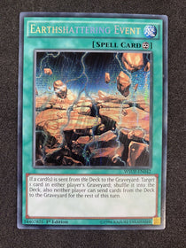 Yugioh Earthshattering Event WSUP-EN042 Prismatic Secret Rare 1st Edition VLP