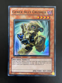 Yugioh Genex Ally Crusher HA04-EN039 Super Rare 1st Edition VLP