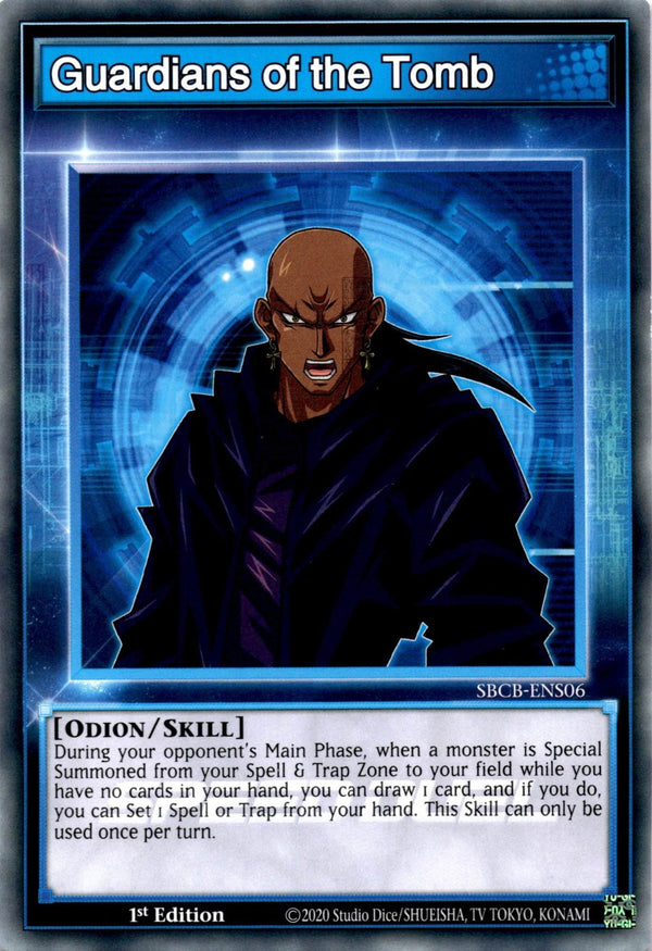 Yugioh Guardians of the Tomb SBCB-ENS06 Speed Duel Common 1st Edition LP