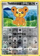 Pokemon Teddiursa 138/189 Darkness Ablaze Reverse Holo NM