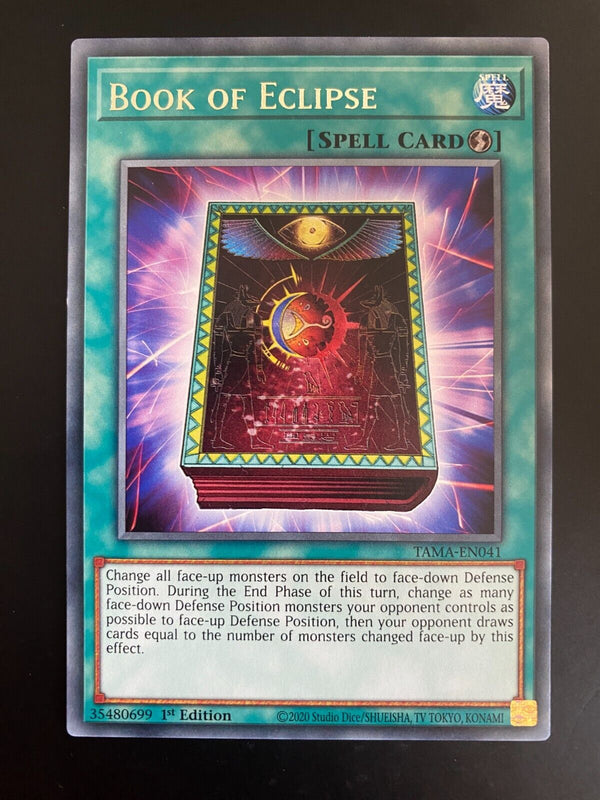 Yugioh Book of Eclipse TAMA-EN041 Rare 1st Edition NM