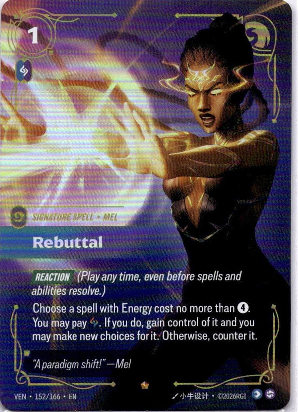 Riftbound Rebuttal 152/166 Vendetta Epic NM