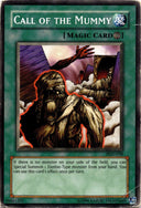 Yugioh Call of the Mummy PGD-038 Common Unlimited Edition DAMAGED