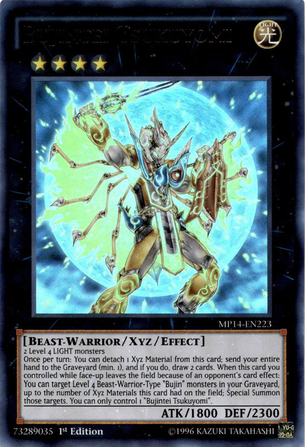 Yugioh Bujintei Tsukuyomi MP14-EN223 Ultra Rare 1st Edition NM