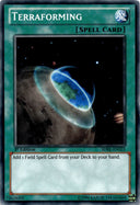 Yugioh Terraforming SDRE-EN025 Common 1st Edition MP