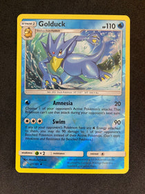 Pokemon Golduck 27/181 Team Up Reverse Holo NM