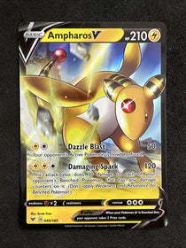 Pokemon Ampharos V 49/185 Vivid Voltage Ultra Rare Holo NM