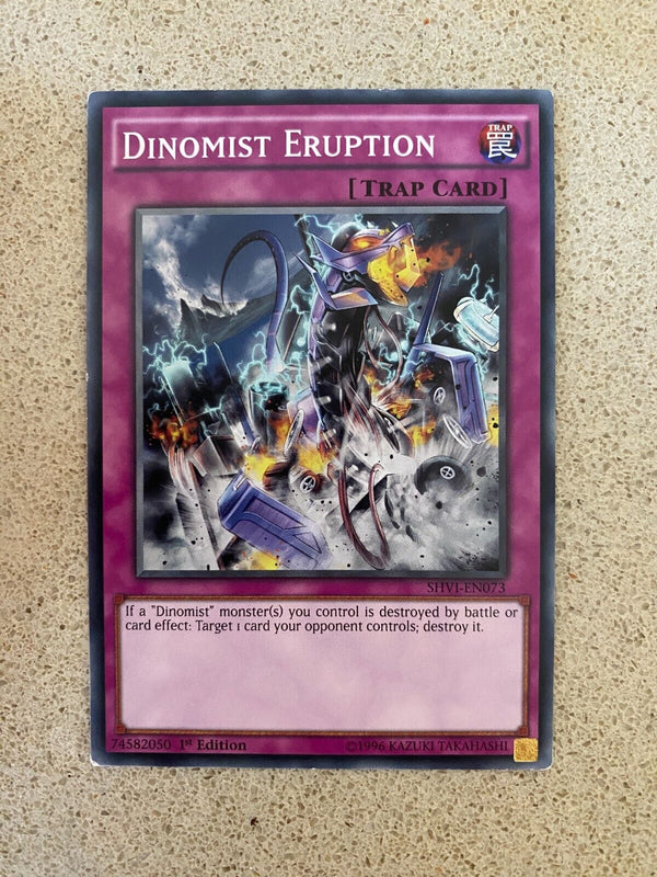 Yugioh Dinomist Eruption SHVI-EN073 Common 1st Edition VLP