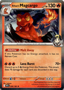 Pokemon Ethan's Magcargo 036/182 Destined Rivals Holo NM