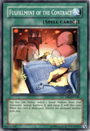 Yugioh Fulfillment of the Contract DR3-EN166 Common Unlimited Edition HP
