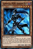 Yugioh Elemental Hero Shadow Mist SDHS-EN001 Super Rare 1st Edition HP