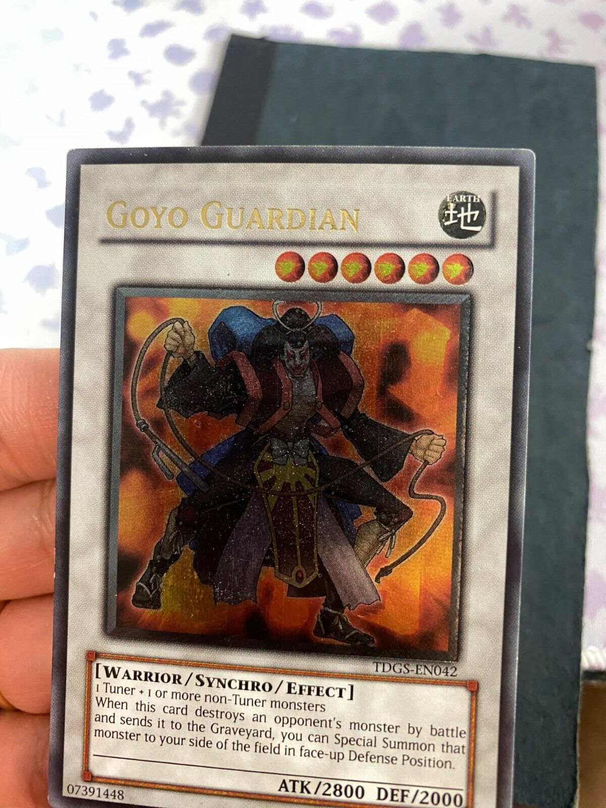 Yugioh Goyo Guardian TDGS-EN042 Ultimate Rare Unlimited Edition MP