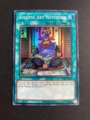 Yugioh Ninjitsu Art Notebook OP20-EN011 Super Rare Unlimited Edition NM