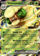 Pokemon Whimsicott ex 005/086 White Flare Full Art Holo NM