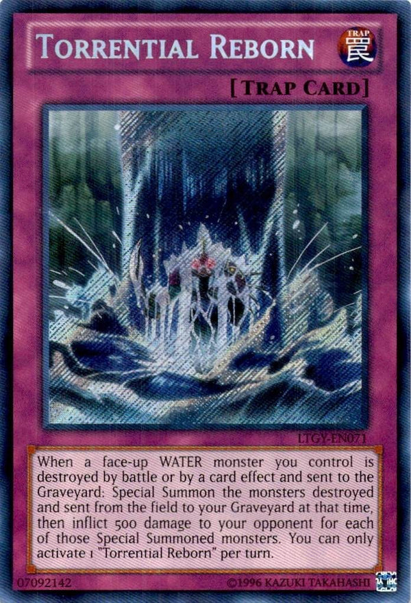 Yugioh Torrential Reborn LTGY-EN071 Secret Rare Unlimited Edition VLP/NM