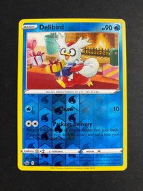 Pokemon Delibird 032/198 Chilling Reign Reverse Holo LP