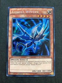 Yugioh Assault Wyvern MVP1-ENS03 Secret Rare 1st Edition NM