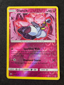 Pokemon Diancie 94/147 Burning Shadows Reverse Holo LP