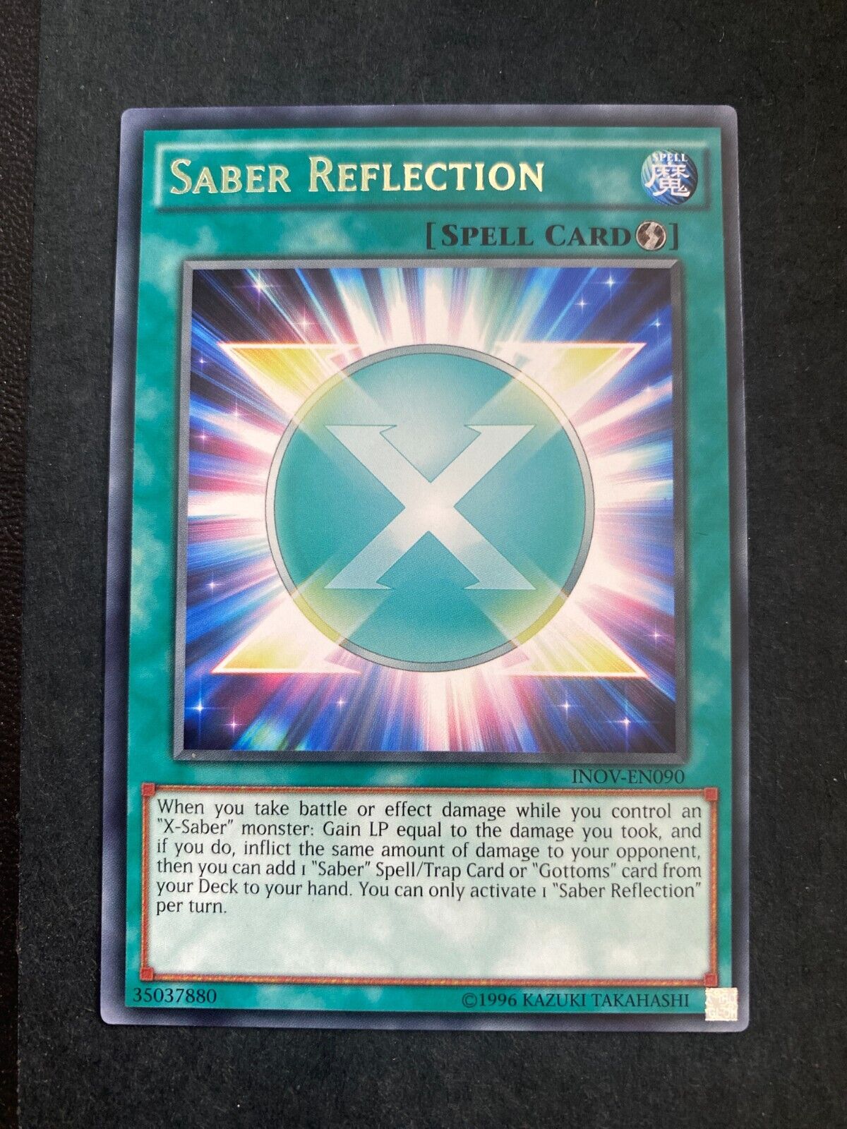 Yugioh Saber Reflection INOV-EN090 Rare Unlimited Edition NM