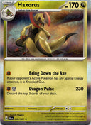 Pokemon Haxorus 046/064 Shrouded Fable Holo NM