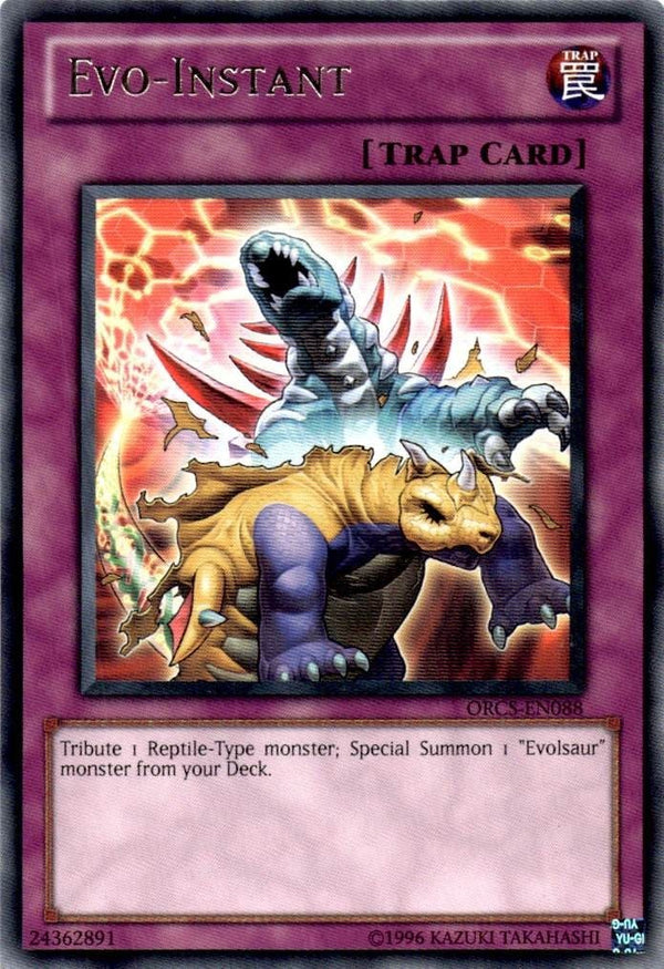 Yugioh Evo-Instant ORCS-EN088 Rare Unlimited Edition NM