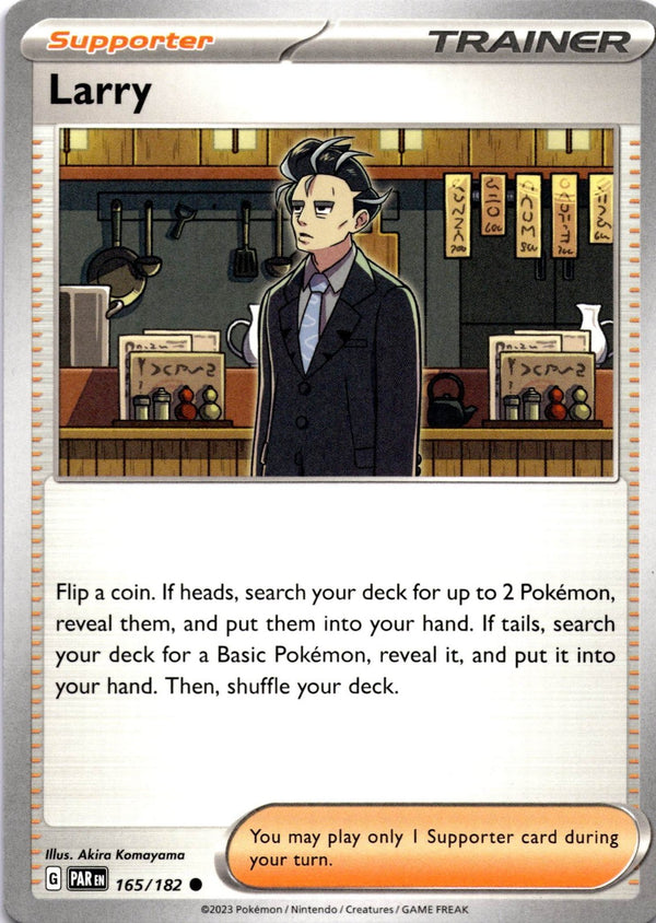 Pokemon Larry 165/182 Paradox Rift Non Holo NM