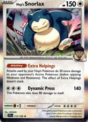 Pokemon Hop's Snorlax 117/159 Journey Together Holo NM