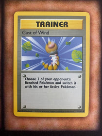 Pokemon Gust of Wind 93/102 Base Set LP