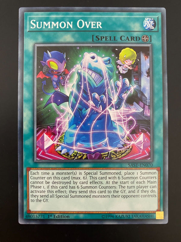 Yugioh Summon Over SAST-EN070 Common1st Edition NM