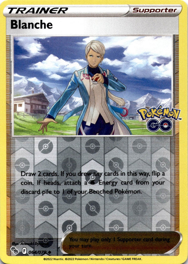 Pokemon Blanche 064/078 Pokemon Go Reverse Holo NM