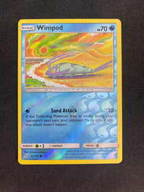 Pokemon Wimpod 50/236 Unified Minds Reverse Holo NM