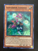 Yugioh Subterror Fiendess FIGA-EN048 Super Rare 1st Edition NM