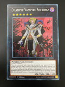 Yugioh Dhampir Vampire Sheridan DASA-EN007 Secret Rare 1st Edition NM