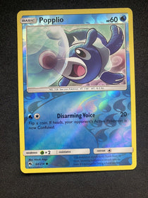 Pokemon Popplio 64/214 Lost Thunder Reverse Holo MP