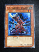 Yugioh T.G. Catapult Dragon EXVC-EN019 Common Unlimited Edition LP