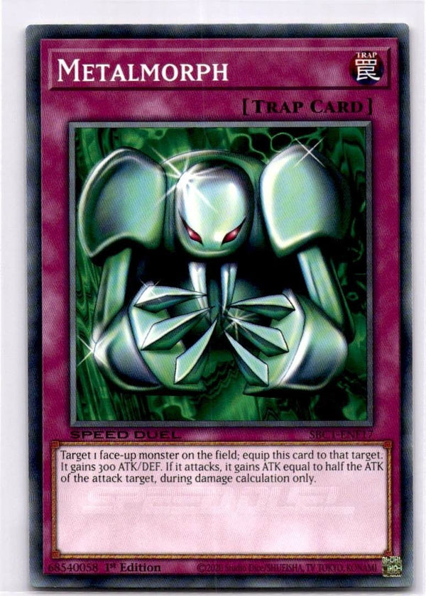 Yugioh Metalmorph SBC1-ENF17 Common 1st Edition NM